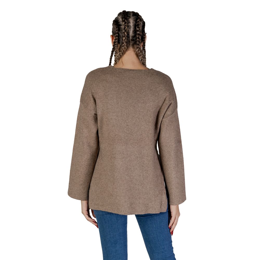 Brown Viscose Sweater