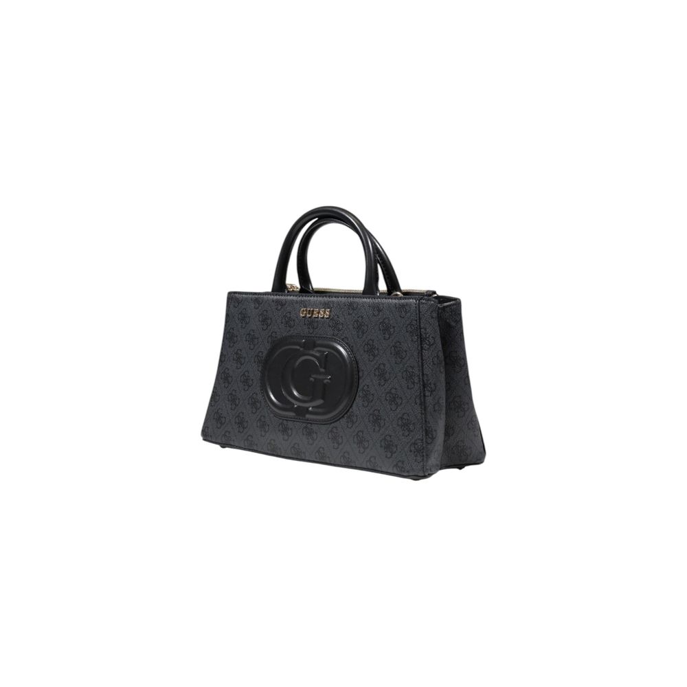 Gray Polyethylene Handbag