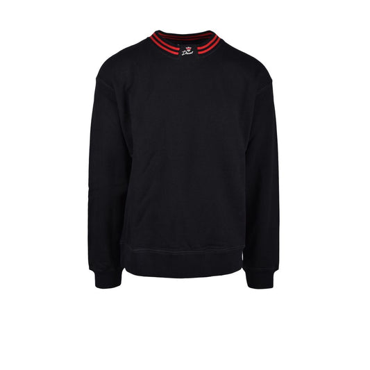 Black Cotton Sweater