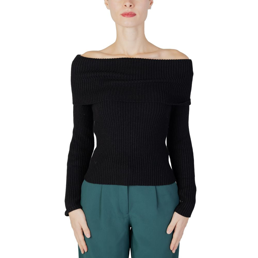 Black Viscose Sweater