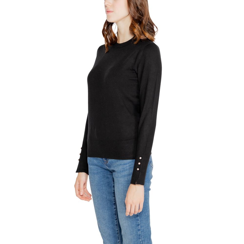 Black Viscose Tops & T-Shirt