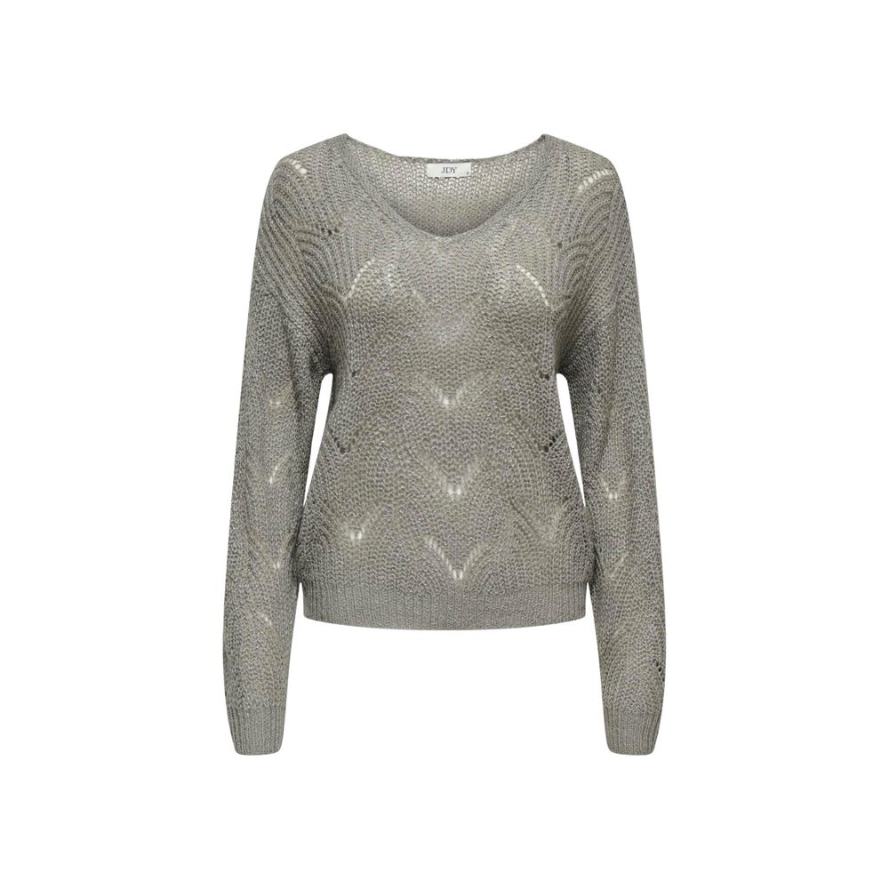 Gray Acrylic Sweater