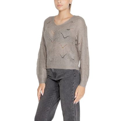 Gray Acrylic Sweater