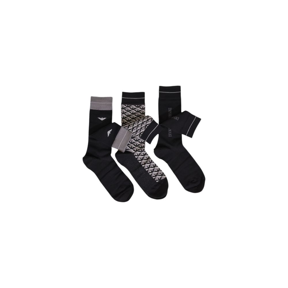 Black Cotton Sock