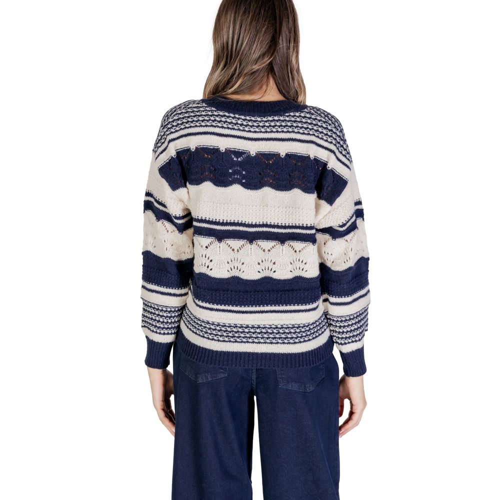 Blue Recycled Polyester Sweater