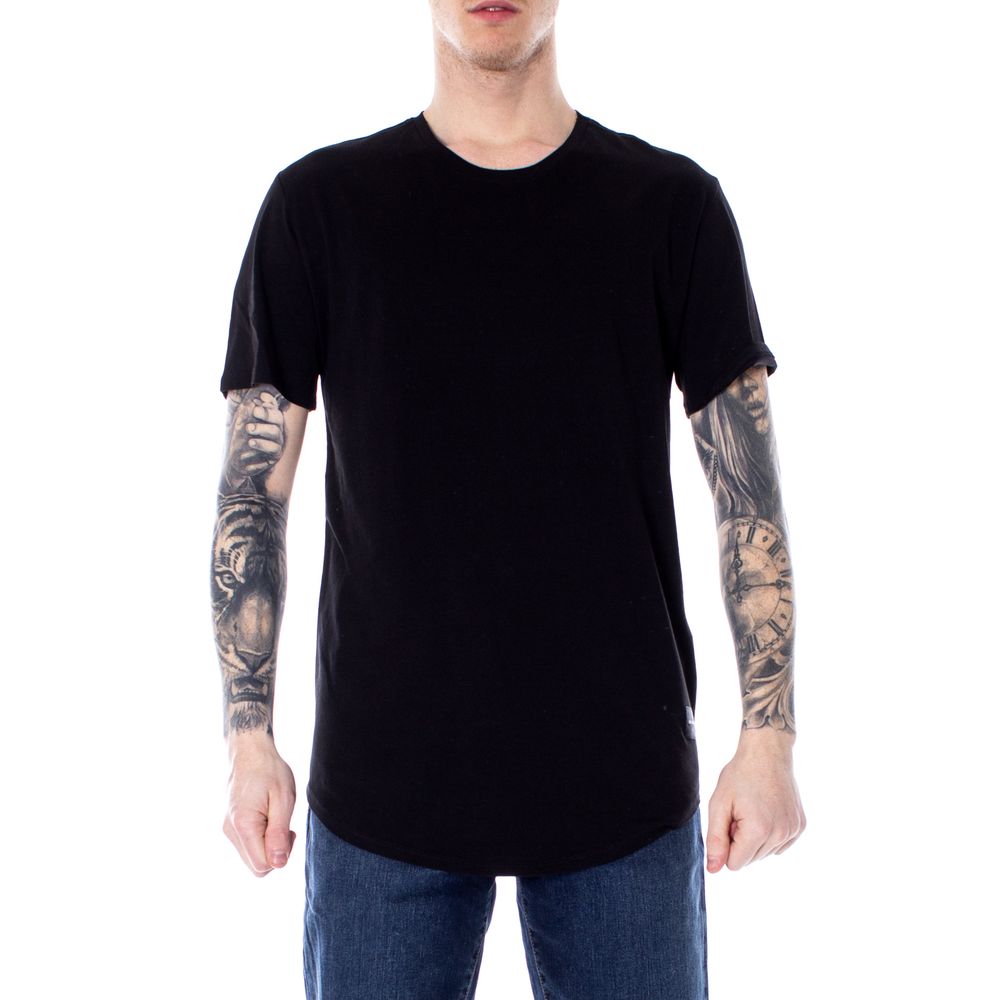 Black Cotton T-Shirt