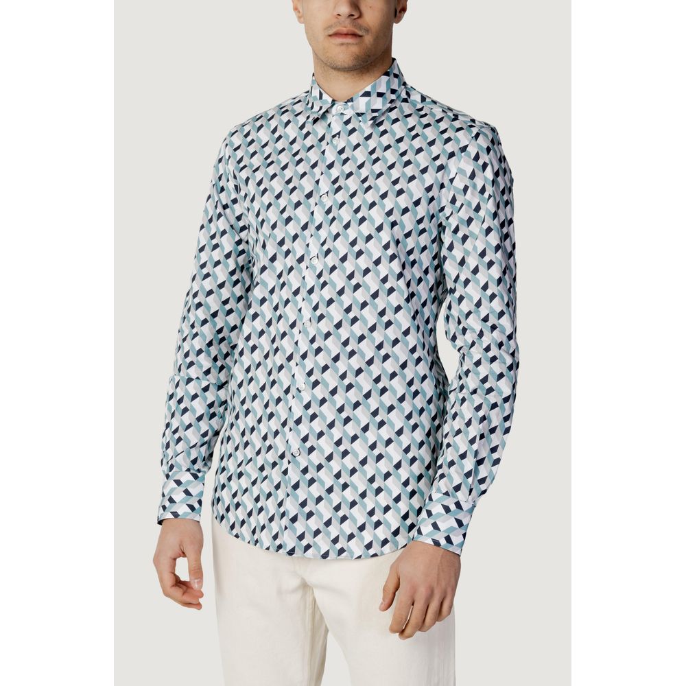 Blue Cotton Shirt