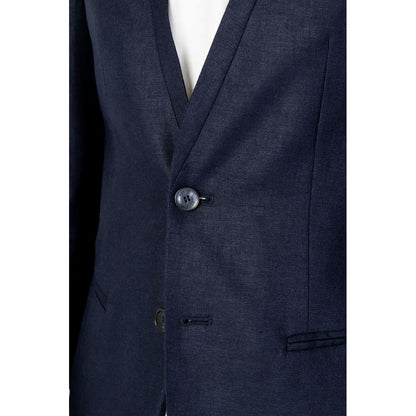 Blue Linen Blazer