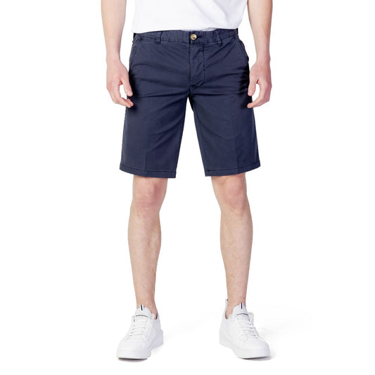 Blue Cotton Short