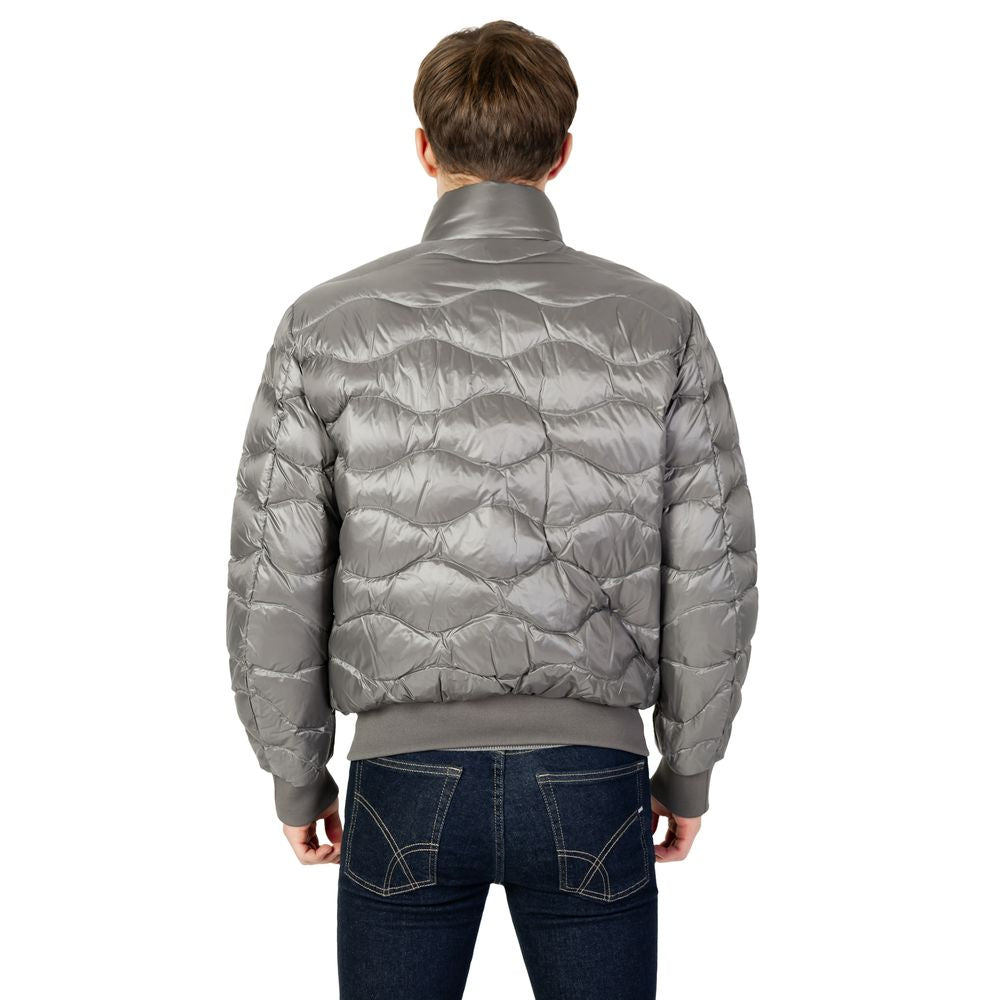 Gray Polyamide Jacket