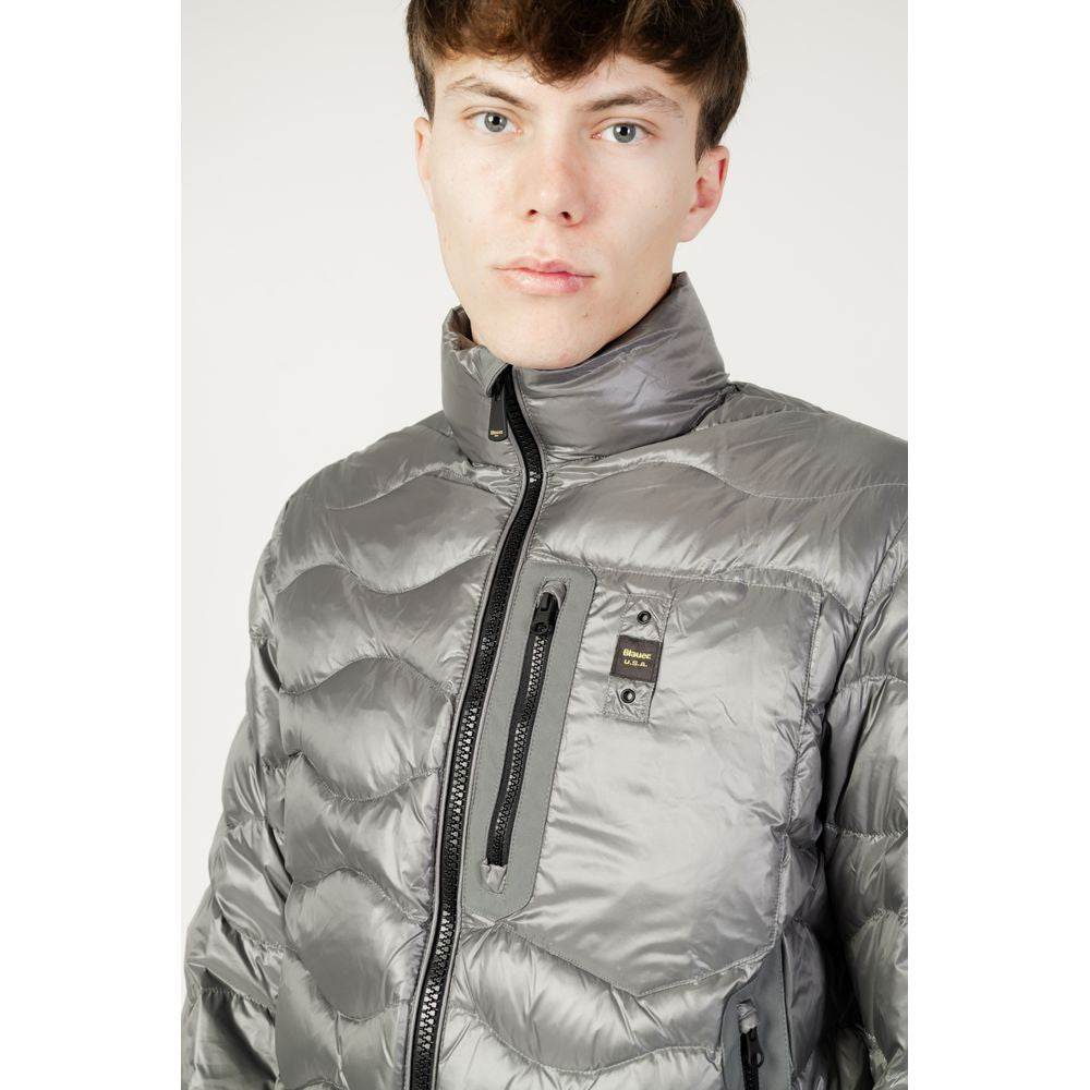 Gray Polyamide Jacket