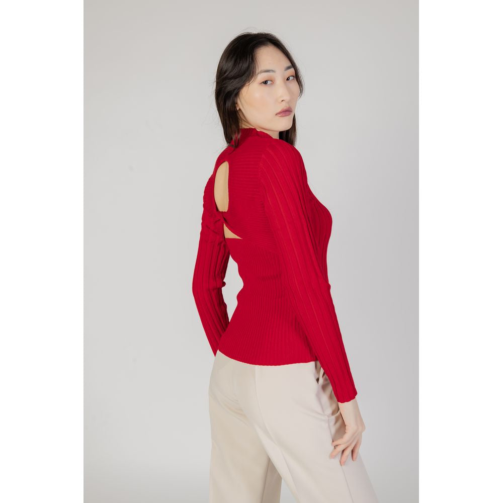 Red Viscose Tops & T-Shirt