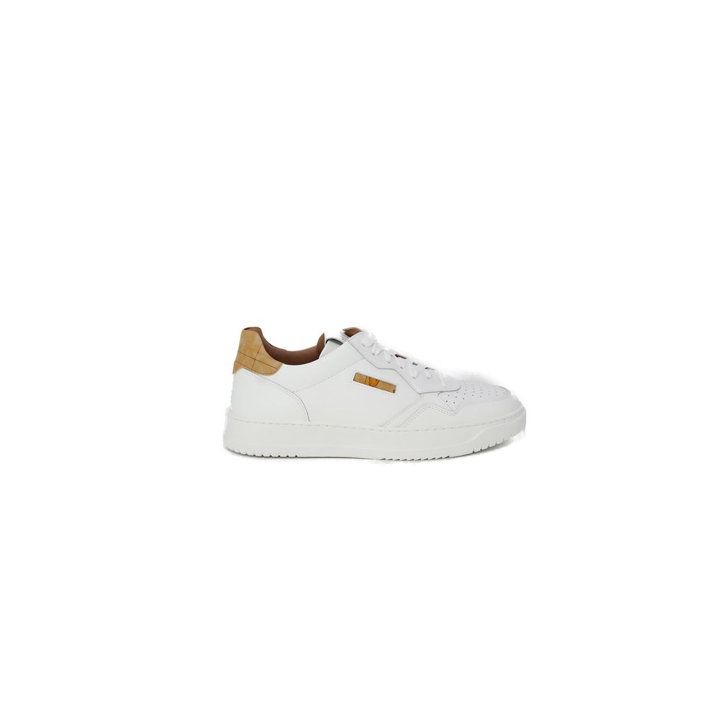 White Leather Sneaker