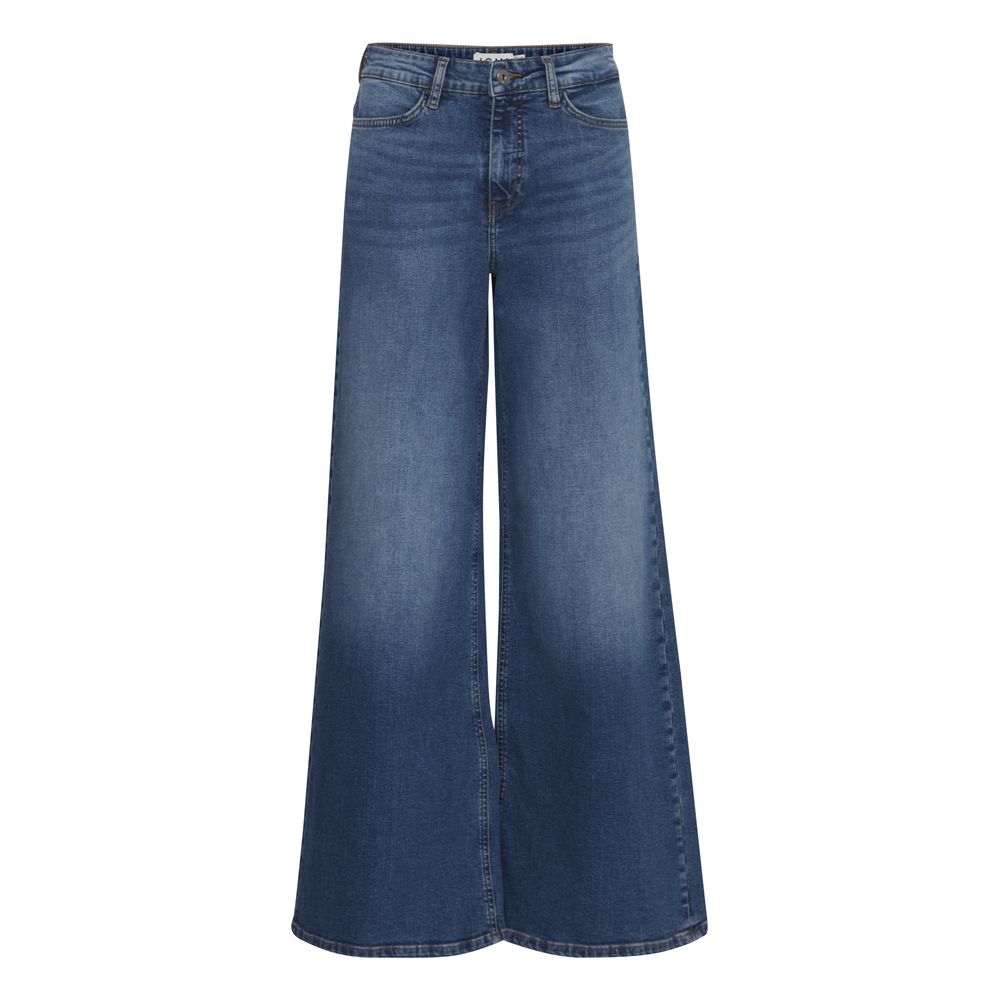 Blue Cotton Jeans & Pant