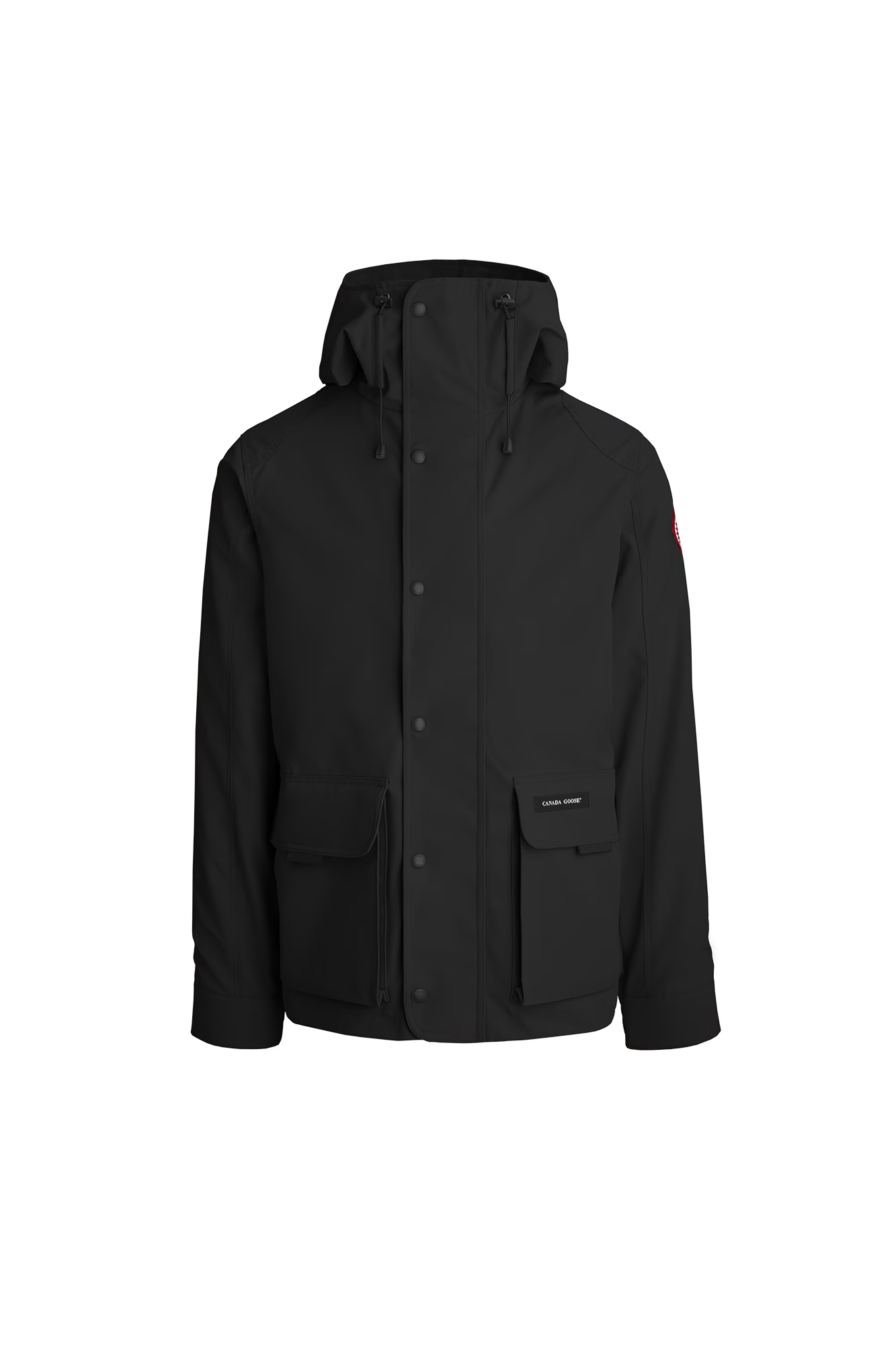 Black Polyester Lokeport Jacket