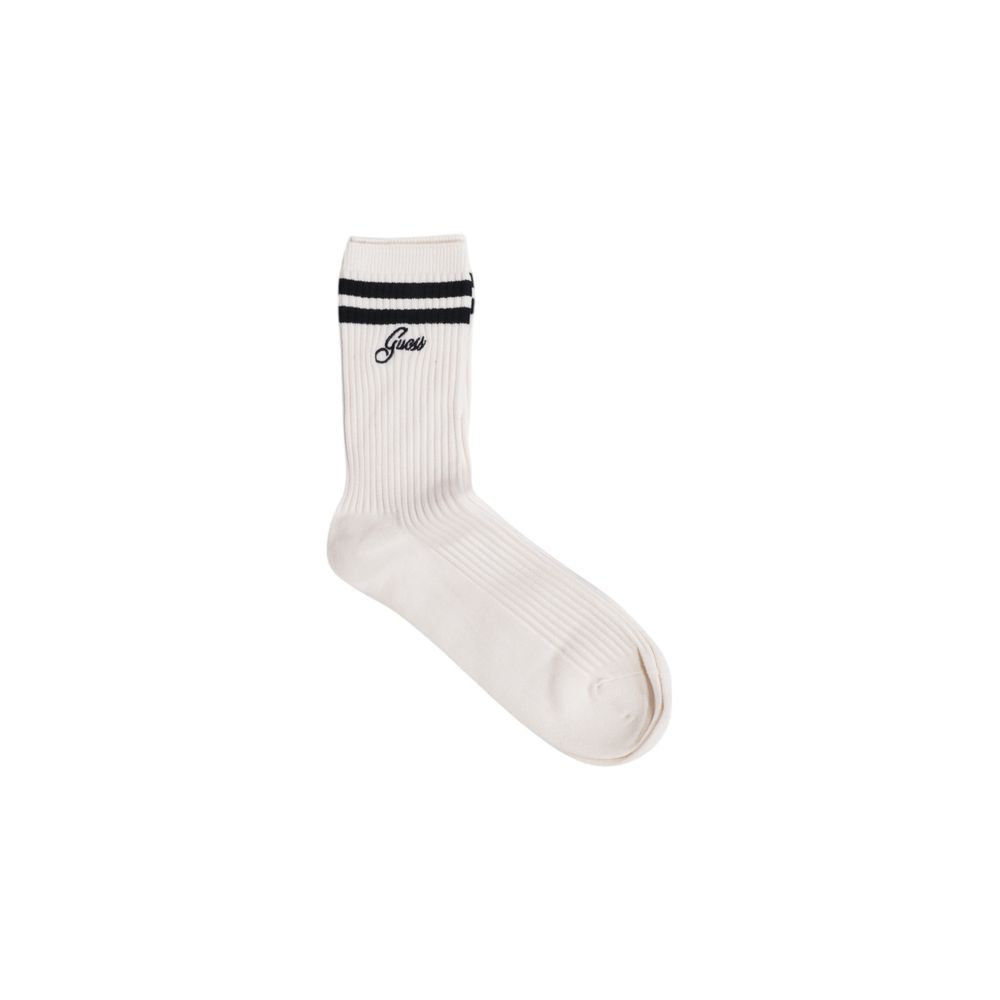 Cream Cotton Sock