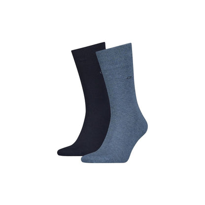 Blue Cotton Sock