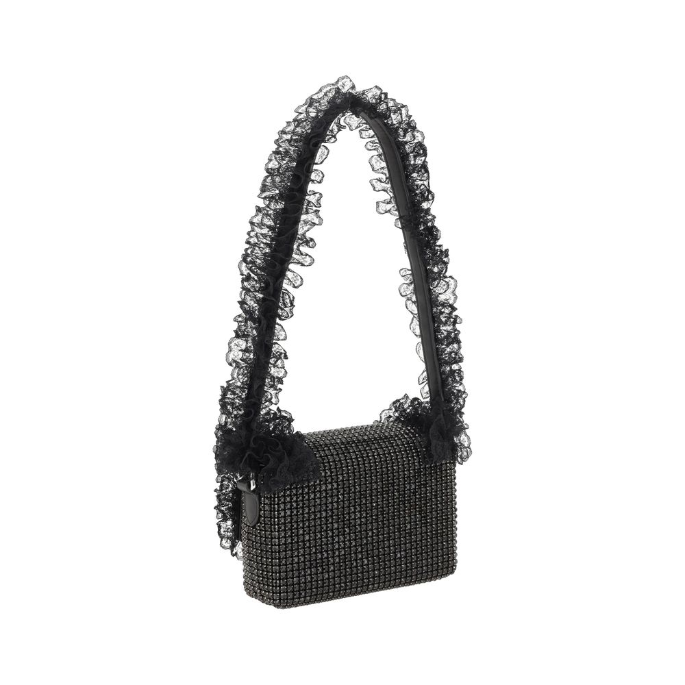 Crystal Lace Shoulder Bag