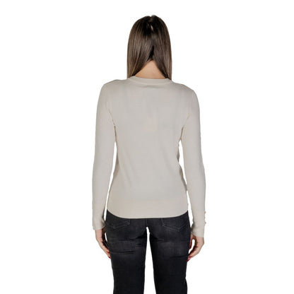 Cream Viscose Tops & T-Shirt