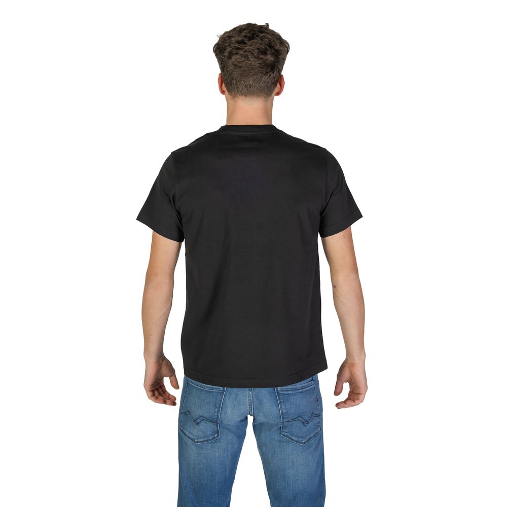 Black Cotton T-Shirt