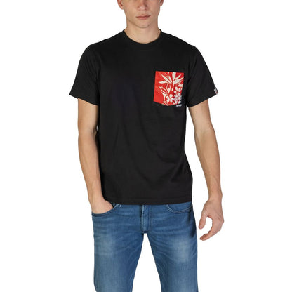 Black Cotton T-Shirt