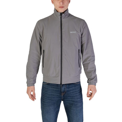 Gray Polyamide Jacket