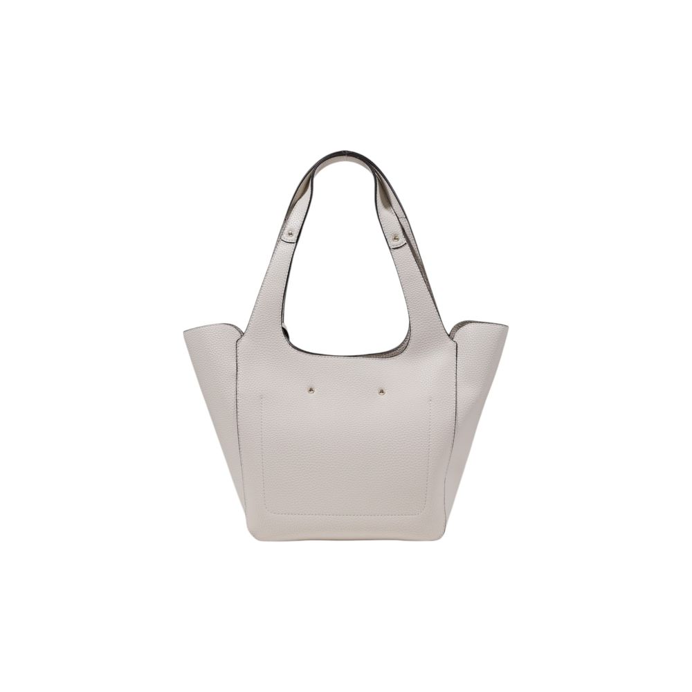 Cream Polyethylene Handbag