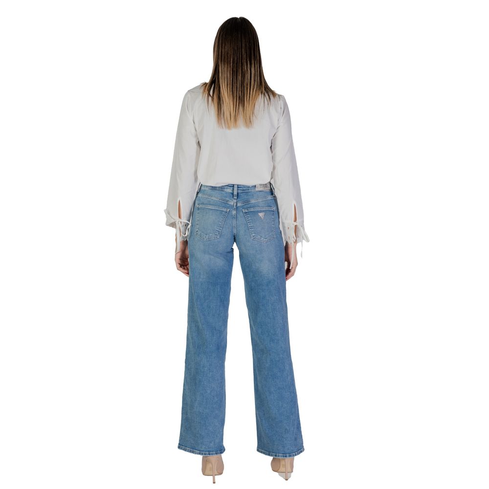 Light Blue Cotton Jeans & Pant