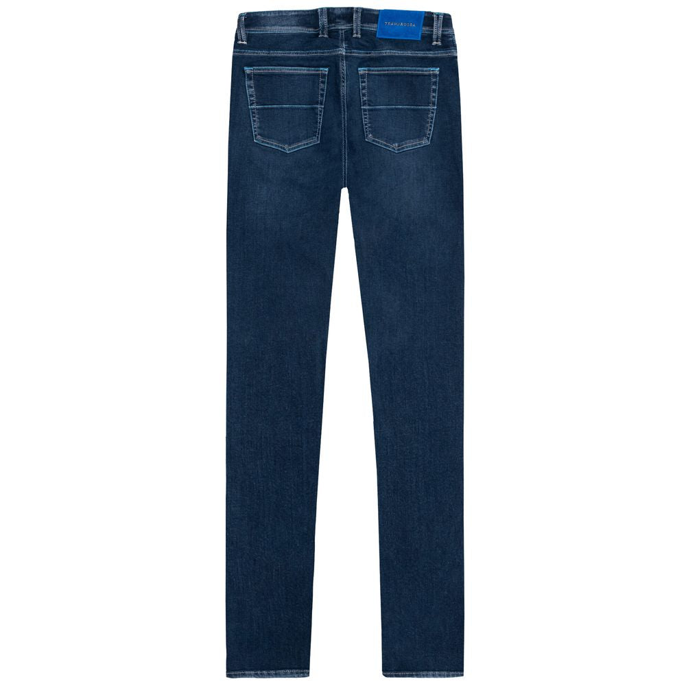 Blue Cotton Men's Jeans