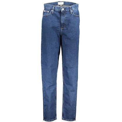 Blue Cotton Jeans & Pant