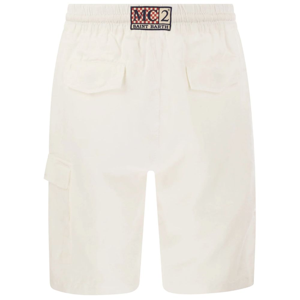 White Linen Short