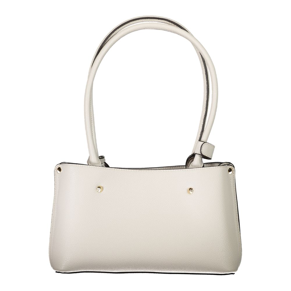 Gray Polyethylene Handbag