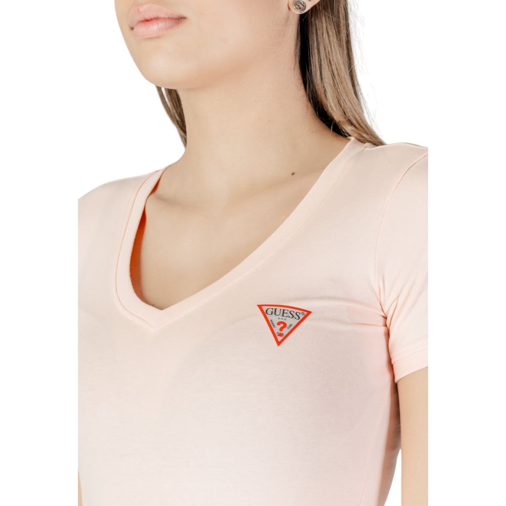 Pink Cotton Tops & T-Shirt