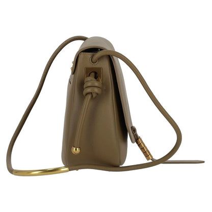 Green Leather Crossbody Bag