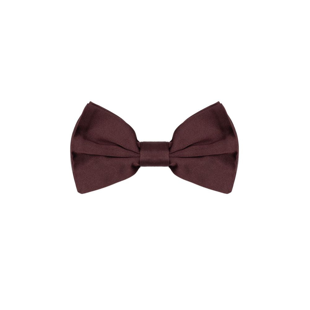 Burgundy Silk Ties & Bowty