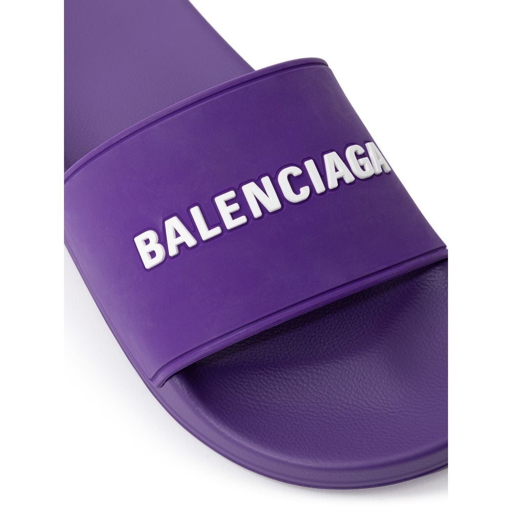 Purple Cotton Sandal