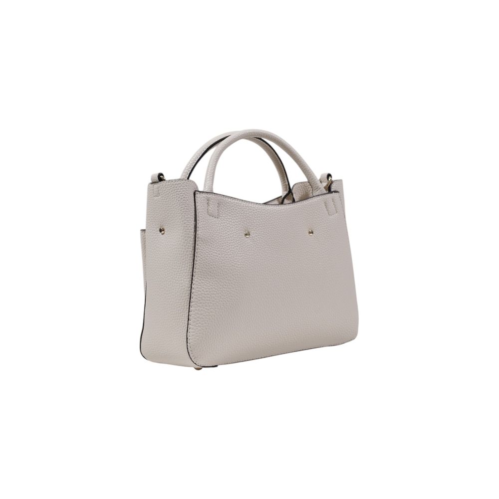 Cream Polyethylene Handbag