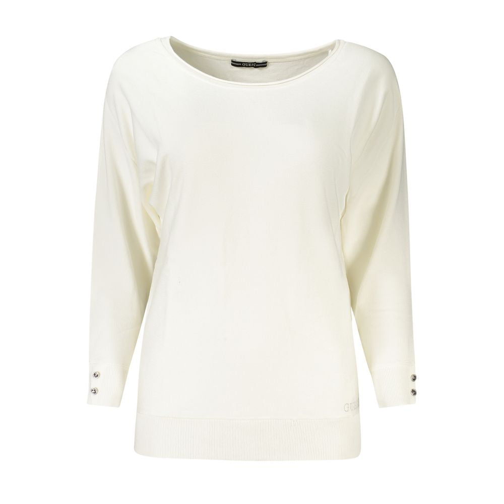 White Viscose Sweater