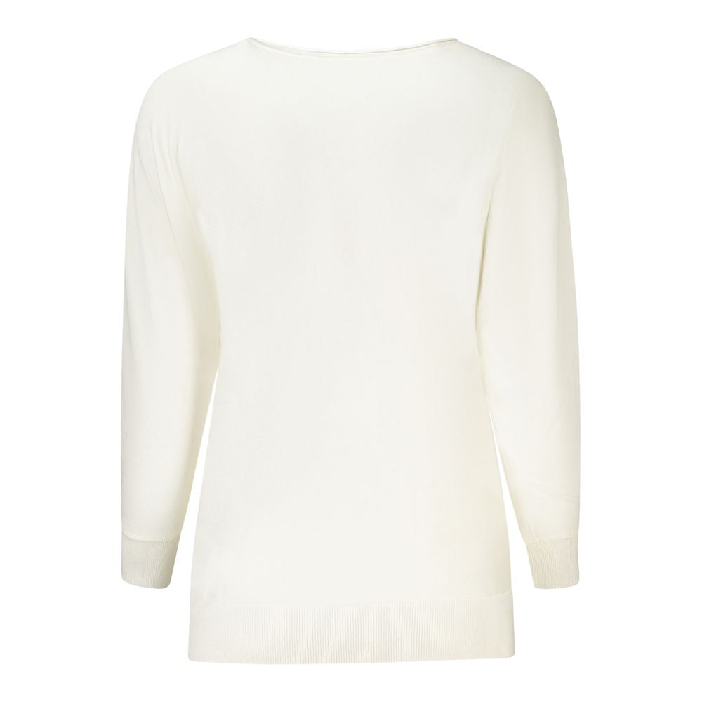 White Viscose Sweater