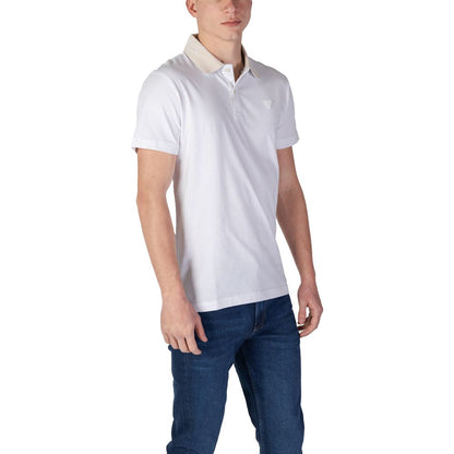 White Cotton Polo Shirt