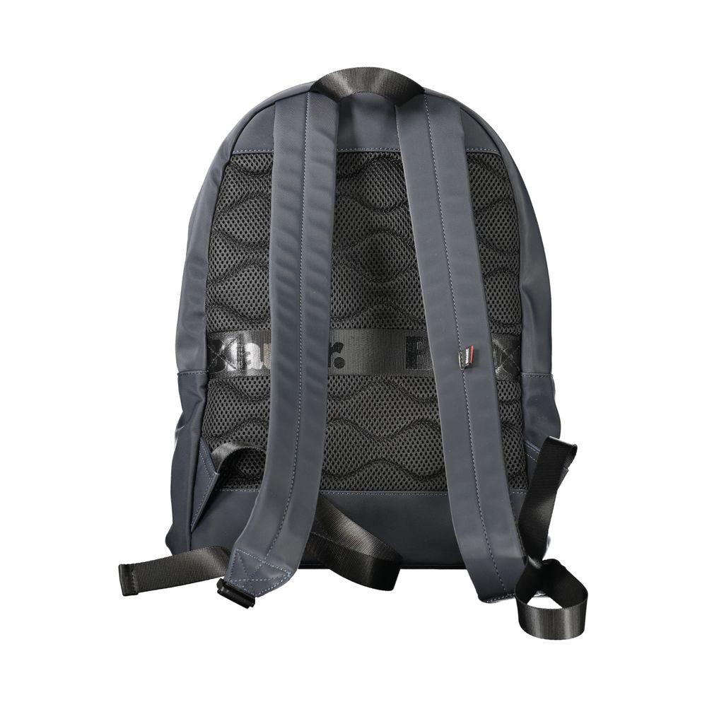 Blue Polyester Backpack