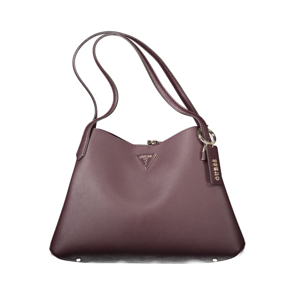 Purple Polyethylene Handbag