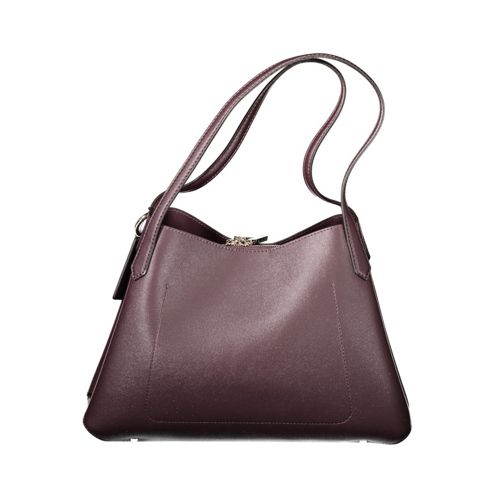 Purple Polyethylene Handbag