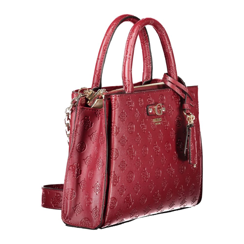 Red Polyethylene Handbag