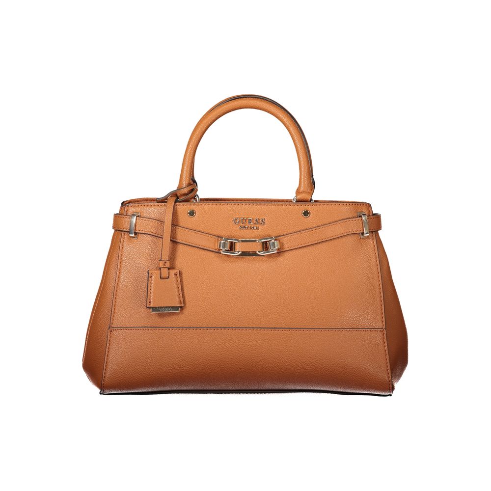 Brown Polyethylene Handbag