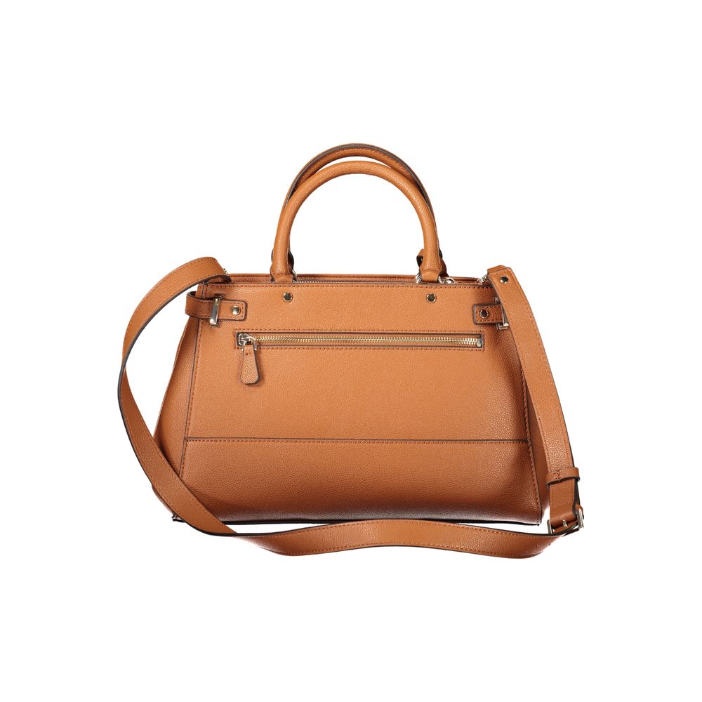 Brown Polyethylene Handbag