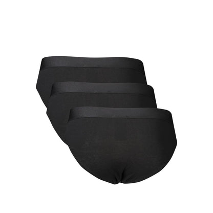 Black Cotton Underwear