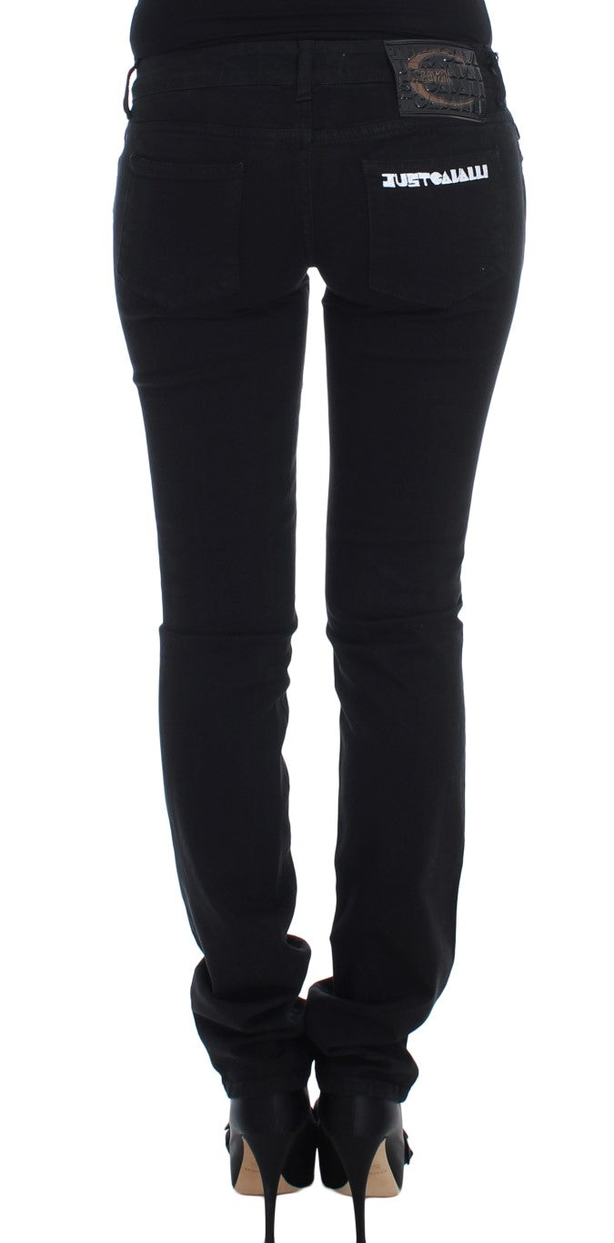 Chic Slim Skinny Black Jeans