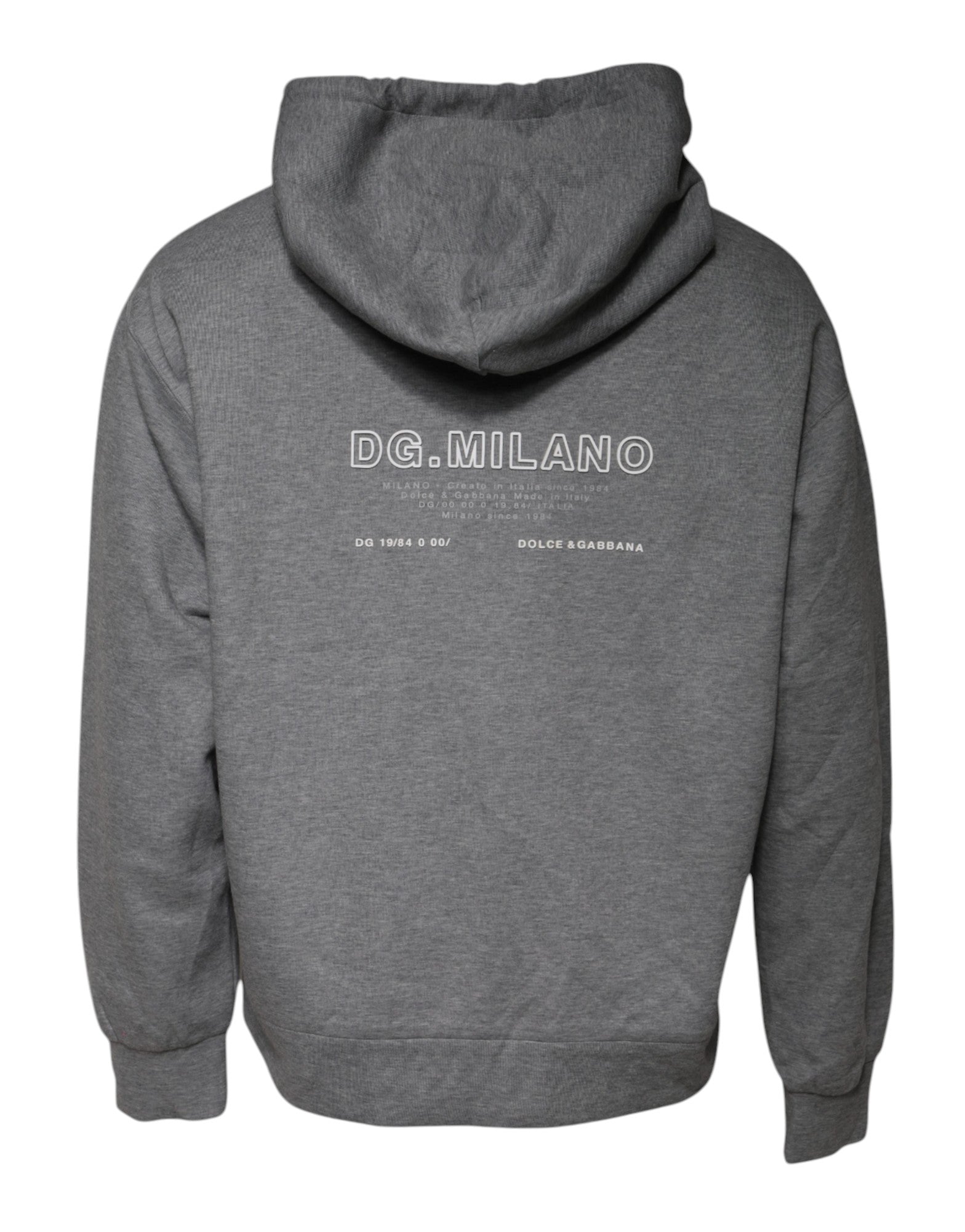 Gray Cotton Hooded Men Sweatshirt Sweater