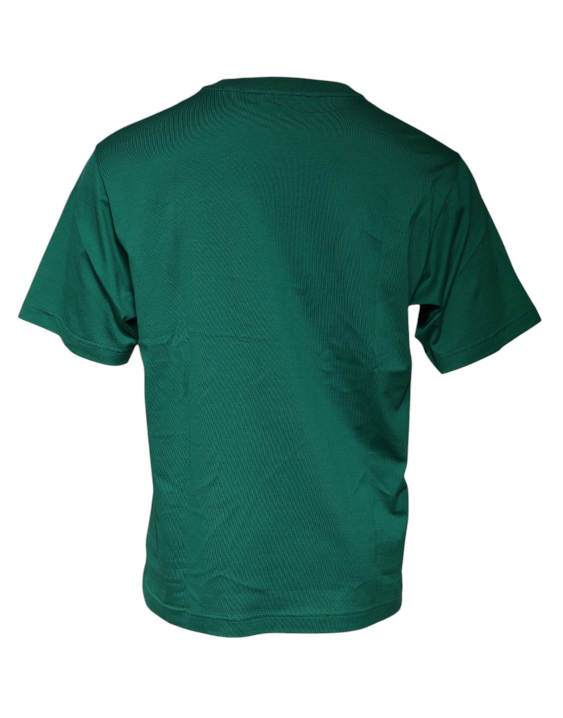 Green Logo Crew Neck Short Sleeves T-shirt